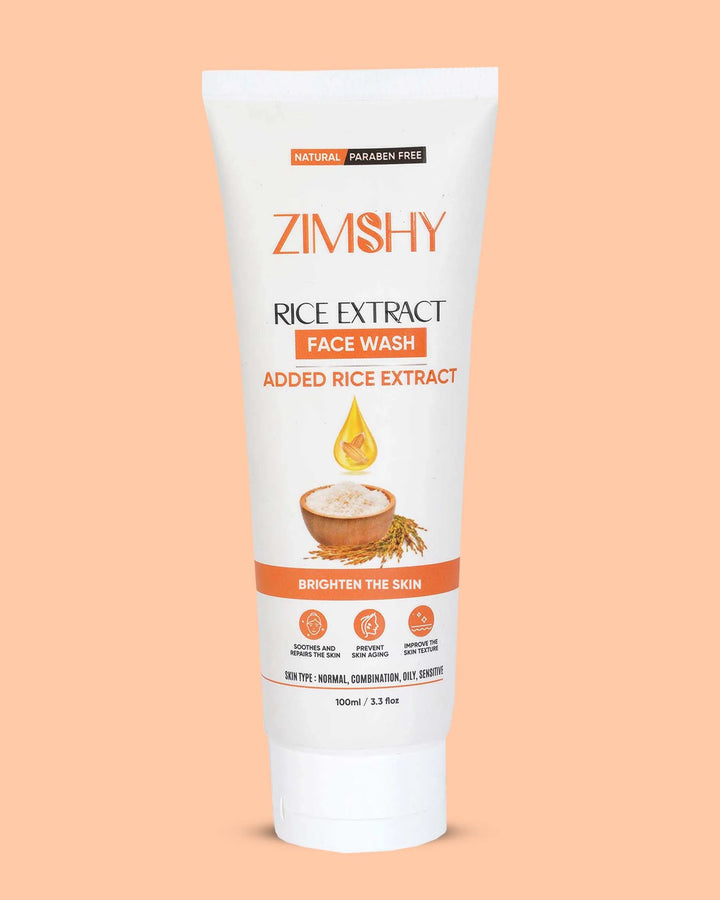 Rice Extract Face Wash For Brightening Gift